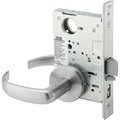 Yale Commercial 8847FL X 626 PBR Field Reversible Mortise Lockset 85028